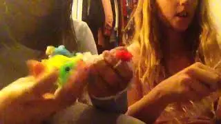 Doing RAINBOW LOOM With My Best Friend JULIA!!! | Dragon Scale Choker Tutorial!!!!!!