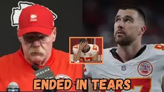 Andy Reid feeling Sad as he talks about Travis Kelce's Painful Exit after Chiefs' loss vs Raiders