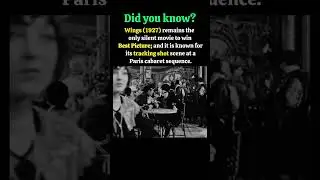 William A. Wellman's invented tracking shot in his 1927 film Wings.#facts #movie #history
