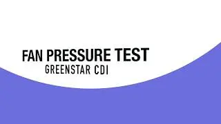 FAN PRESSURE  TEST