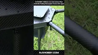 RJXHOBBY RJX1850 1850mm A 6 Axis Carbon Fiber Umbrella Folding Hexacopter Frame with upper
