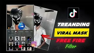 Instagram Trending Free Fire Viral Mask Filter Editing | Viral Face Mask Effect Tutorial