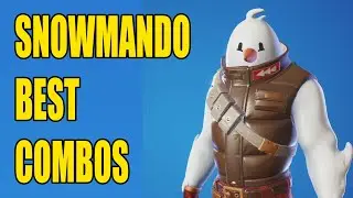 BEST COMBOS for SNOWMANDO Skin in Fortnite