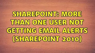 Sharepoint: More than one user not getting email alerts (SharePoint 2010)