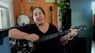 Roscoe (clawhammer banjo instructional video, intermediate level)