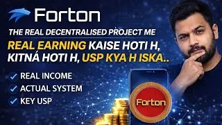 Forton Reality Exposed|Real Earning Kaise Hoti Hai Kitni Hoti Hai? सच जान लो |Real System Explained 