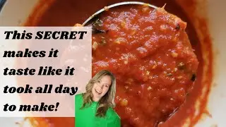 Sugar Free Pasta Sauce - The Secret to Tasting Like It Took All Day #sugarfree #plantbased #vegan