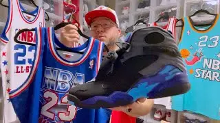 Michael Jordan NBA All Star Game Jerseys and Sneakers Collection