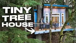 Inside a $300,000 Tiny TREE HOUSE!