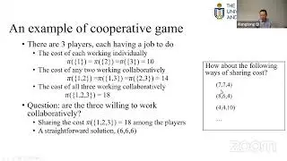 [Scheduling seminar] Xiangtong Qi (HKUST) | Cooperative Games Models for Scheduling Problems