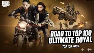 Ultimate Royal Top 100 Rank Push 🔥 | Pure Ranking Gameplay 💪 PUBG MOBILE | HOW MK LIVE #howmklive