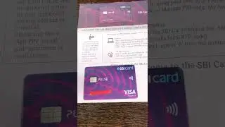 Sbi pulse credit card 😡😡#shorts