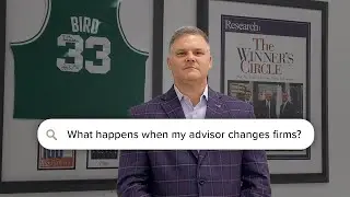 Why did my financial advisor change firms? | Financial Advisor FAQ w/ Chris Cooke