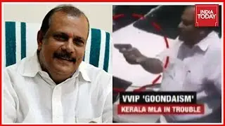 Kerala MLA, P.C George Waves Pistol At Protesters Who Challenged Him