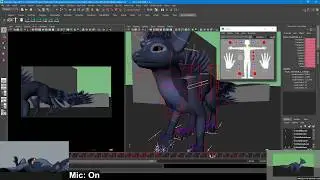 Live Stream, Animating Dragon Kyran 6