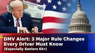 DMV Alert: 3 Major Rule Changes Every Driver Must Know (Especially Seniors 65+)