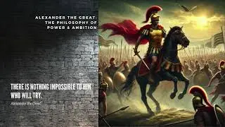 ⚔️ Alexander the Great: The Philosophy of Power & Ambition ⚔️