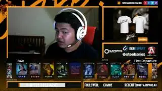 Rave vs. First Departure Boston Major Open Qualifiers RO8