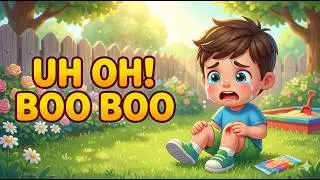Oops! Backyard Boo-Boo 😢🩹 | Kids Safety Song | Enchanto Kids |