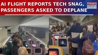 Trouble On San Francisco-Mumbai Flight: Passengers Asked To Deplane Due To Technical Snag - Watch