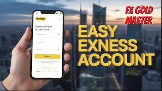 How to create account or sign up on Exness Market place #trading #howtoearnmoneyfromusstockmarket 
