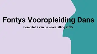 Vooropleiding dans | voorstelling 2025