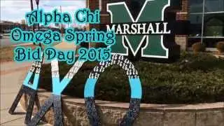 MU Alpha Chi Omega Spring Bid Day 2015