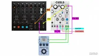 RYK Modular M185 & ALM Busy Circuits CIZZLE Chords-Inversions Sequence