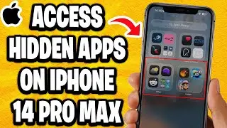Как получить доступ к скрытым приложениям на iPhone 14 Pro Max