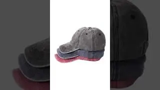 3 Pack Washed Cotton Baseball Cap &ndash; Adjustable Dad Hat for Men & Women #style #baseballcap #hats