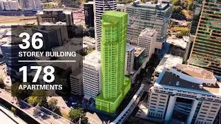 See the transformation of Evolution Apartments in Brisbane CBD