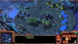 X196 - David (Zerg) vs. DrifterX (Terran) on Shakuras Plateau (Part 1/2)
