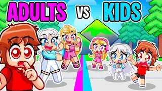 KIDS vs ADULTS in Roblox...
