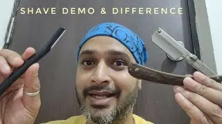 Shave Demo : Beard Shaper vs Shavette