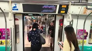 [Christmas theme train] SMRT C151B 623/624 NS11 Sembawang &rarr; NS13 Yishun 