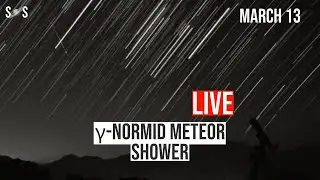 Live : &gamma;-Normid Meteor Shower 2024  | March 13