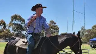 Outback Jack's Stockman Show at Pinnaroo Show & Field Day, in South Australia's mallee #1