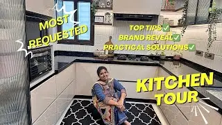 தமிழில்: My Functional Modular Kitchen 🏚️| Indian Kitchen Tour Tamil 🍳
