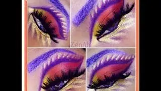 Oh My Burning Heart - Sugar Pill Burning Heart Palette Tutorial!