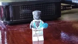 Lego Zane est&aacute; controlado su poder de hielo