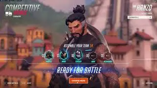 WHAT 2000 HOURS OF HANZO LOOKS LIKE - WRAXU! [ OVERWATCH 2 TOP 500 ]