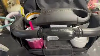 Momcozy Universal Stroller Organizer with Insulated Cup Holder Detachable Phone Bag review