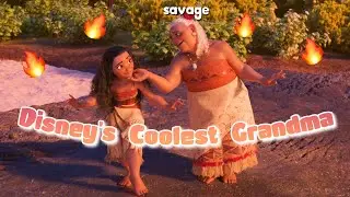 Grandma Tala being my favourite character in Moana for 4 minutes straight 🌊