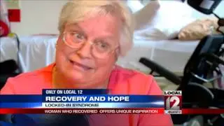 Woman who recovered from locked-in-syndrome offers inspiration