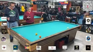 Adri&aacute;n GARC&Iacute;A vs Gonzalo S&Aacute;NCHEZ | Copa Ram&oacute;n Sandoval | Billar A Tres Bandas | 3 Cushion Billiards 