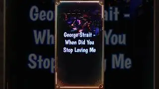 George Strait - When Did You Stop Loving Me #90smusic #countrymusic #shorts #reels