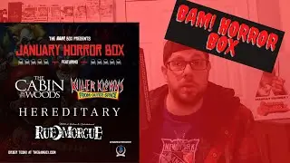 BAM JANUARY HORROR UNBOXING!