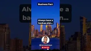 Always have a backup plan #shorts #businesstips