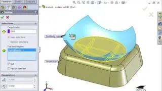 7 Indent Feature   4 Surfaces and the Cut Option