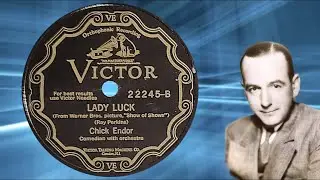 &ldquo;Lady Luck&rdquo; by Chick Endor 1929
